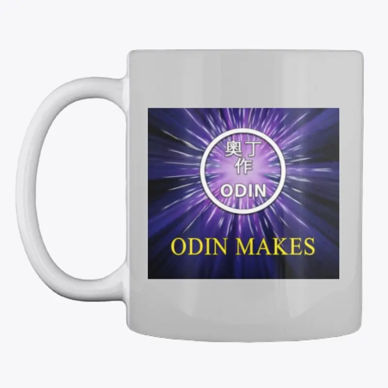 Odin Makes Kaiju logo Swag